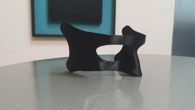 Custom protective nose splint
