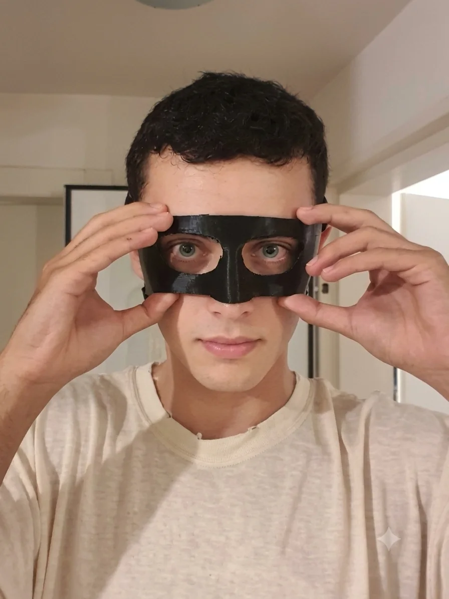 Patient checking mask fit